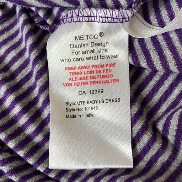 Cozy Striped toddler dress - Picture 4 of 5